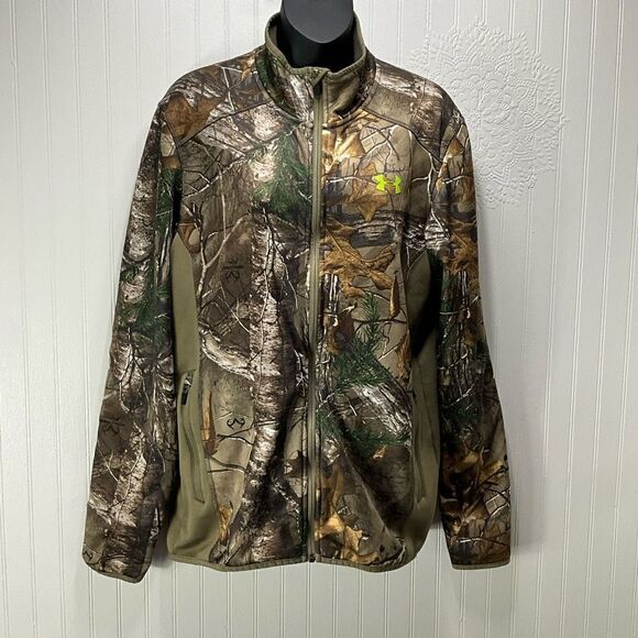 UNDER ARMOUR Scent Control Camouflage Jacket - Picture 1 of 5
